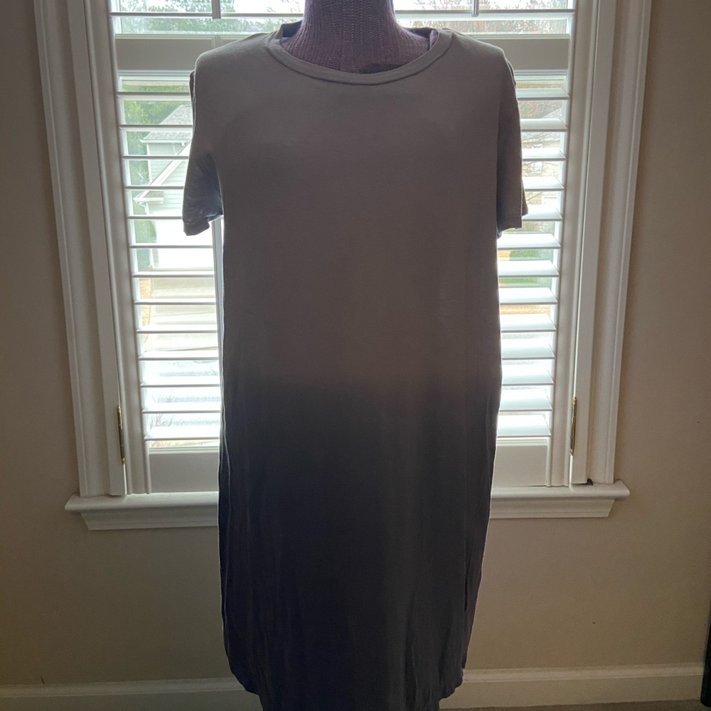 Ombré T Shirt Dress